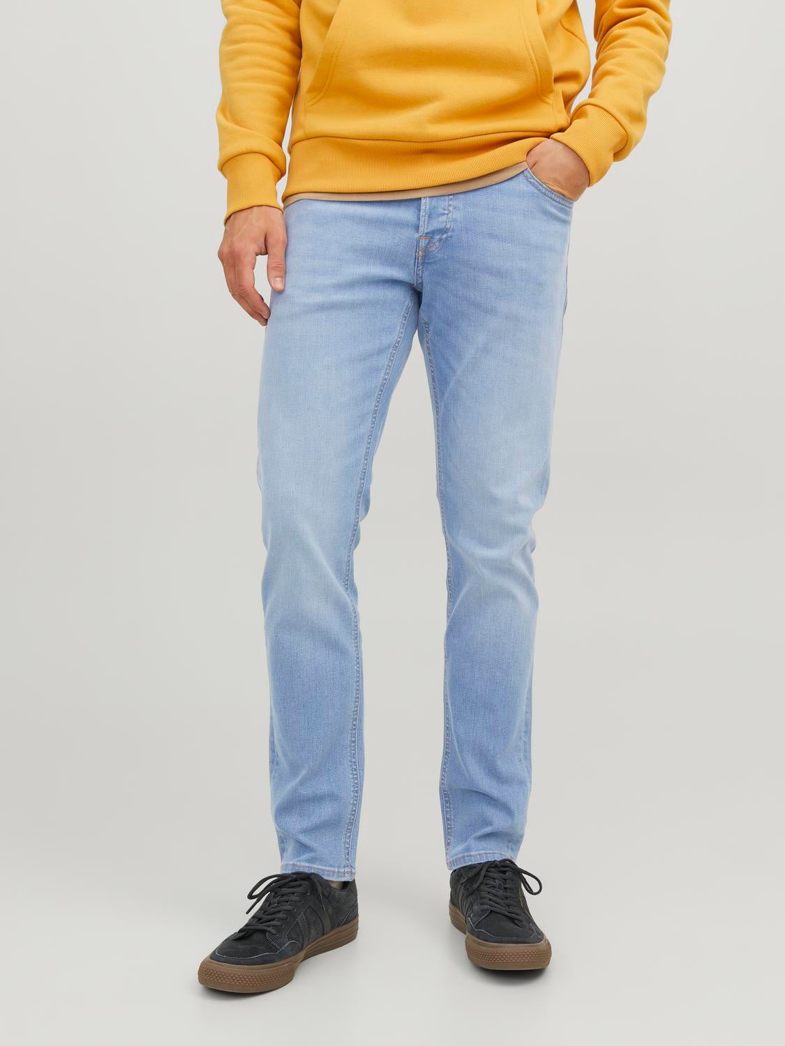 Light Blue Skinny Jeans for Men – Code 61